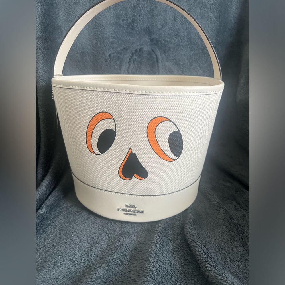Coach Halloween Skull Trick or Treat Bucket